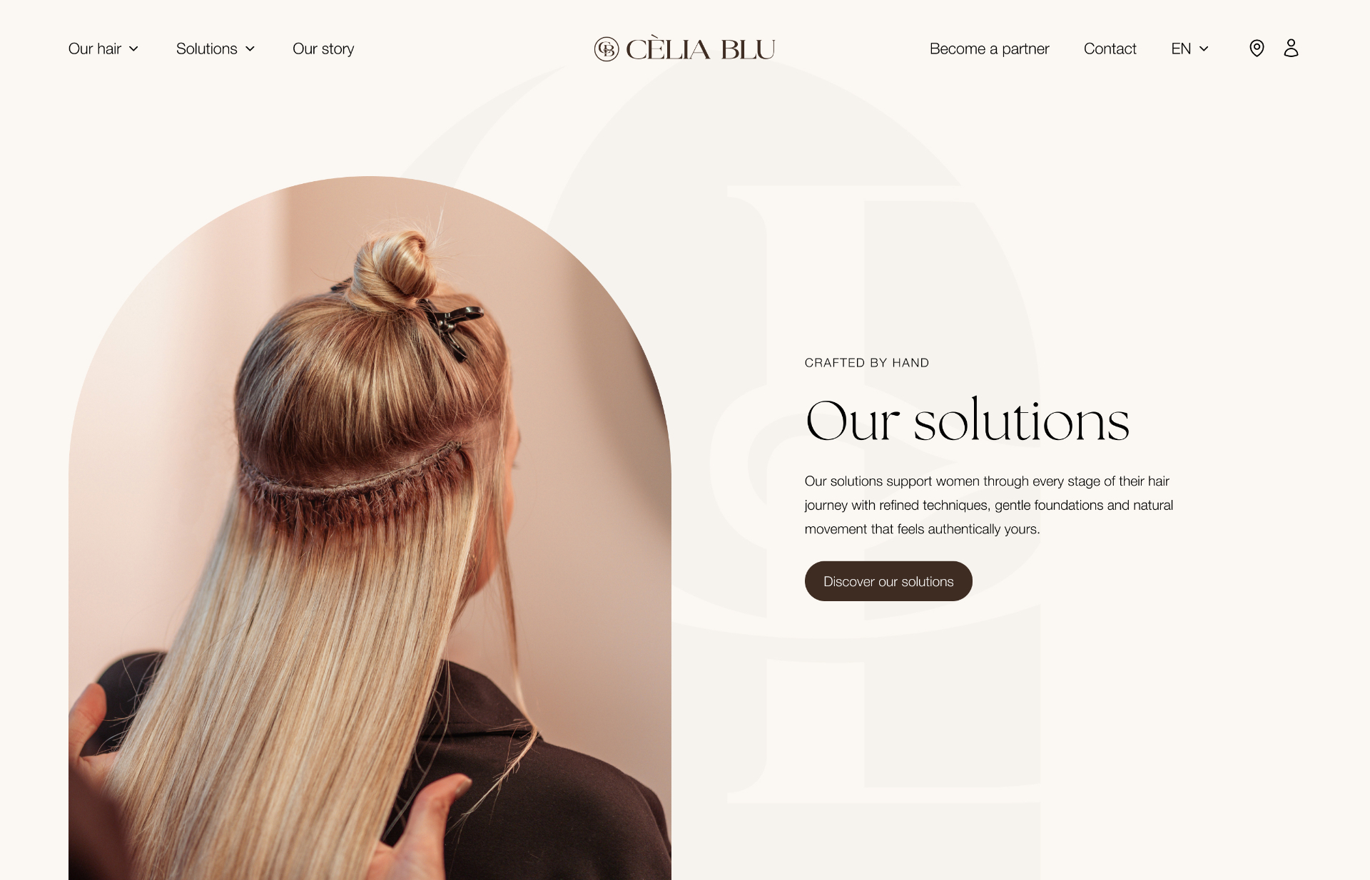 Brand system in use